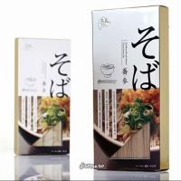 [麵條上的黑點是蕎麥自然現象,介意請少量購買哦~][玉民-台灣黃金蕎麥] 玉民黃金蕎麥直麵400克*1盒